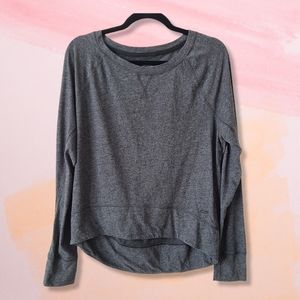Champion Grey Long Sleeve Crew Neck T Shirt